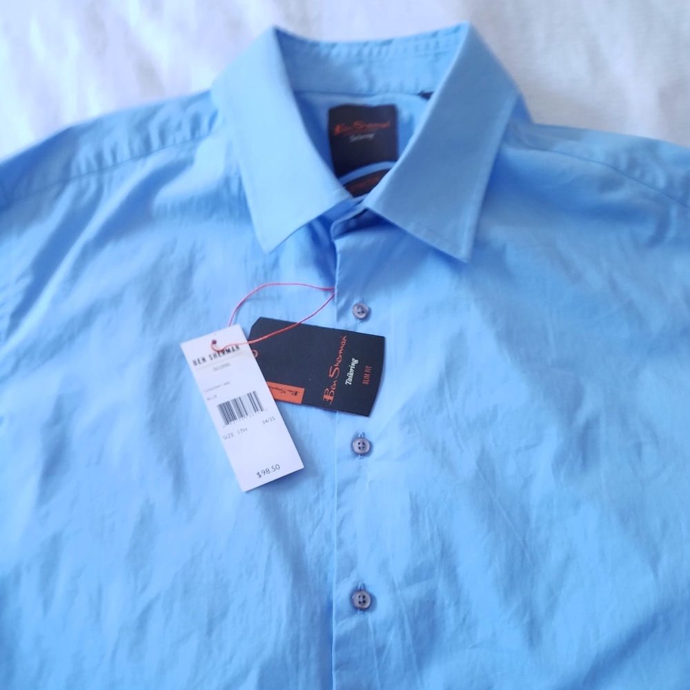 COPY - N.W.T. Ben Sherman long sleeve shirt sz.17 34/35